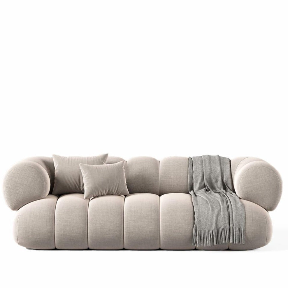Ava Sofa 3S / Beige Premium Linen