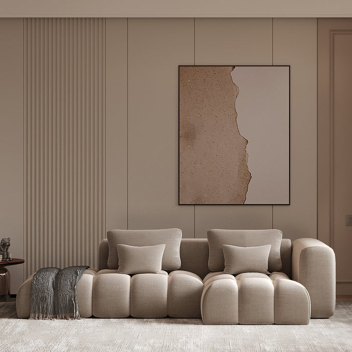 Ava Sofa L Shape  / Matt Velvet