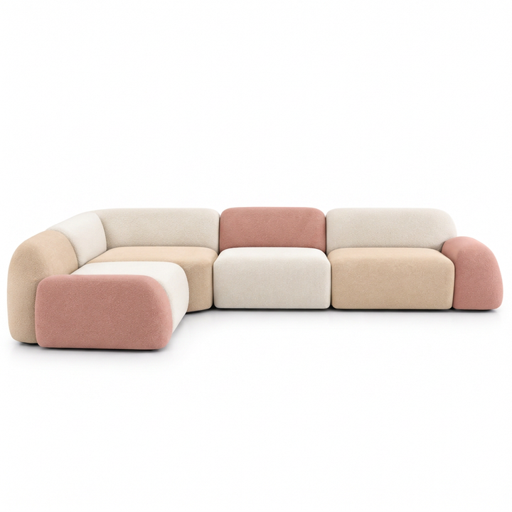 Avello Mix sofa, straight-on front view on a white background