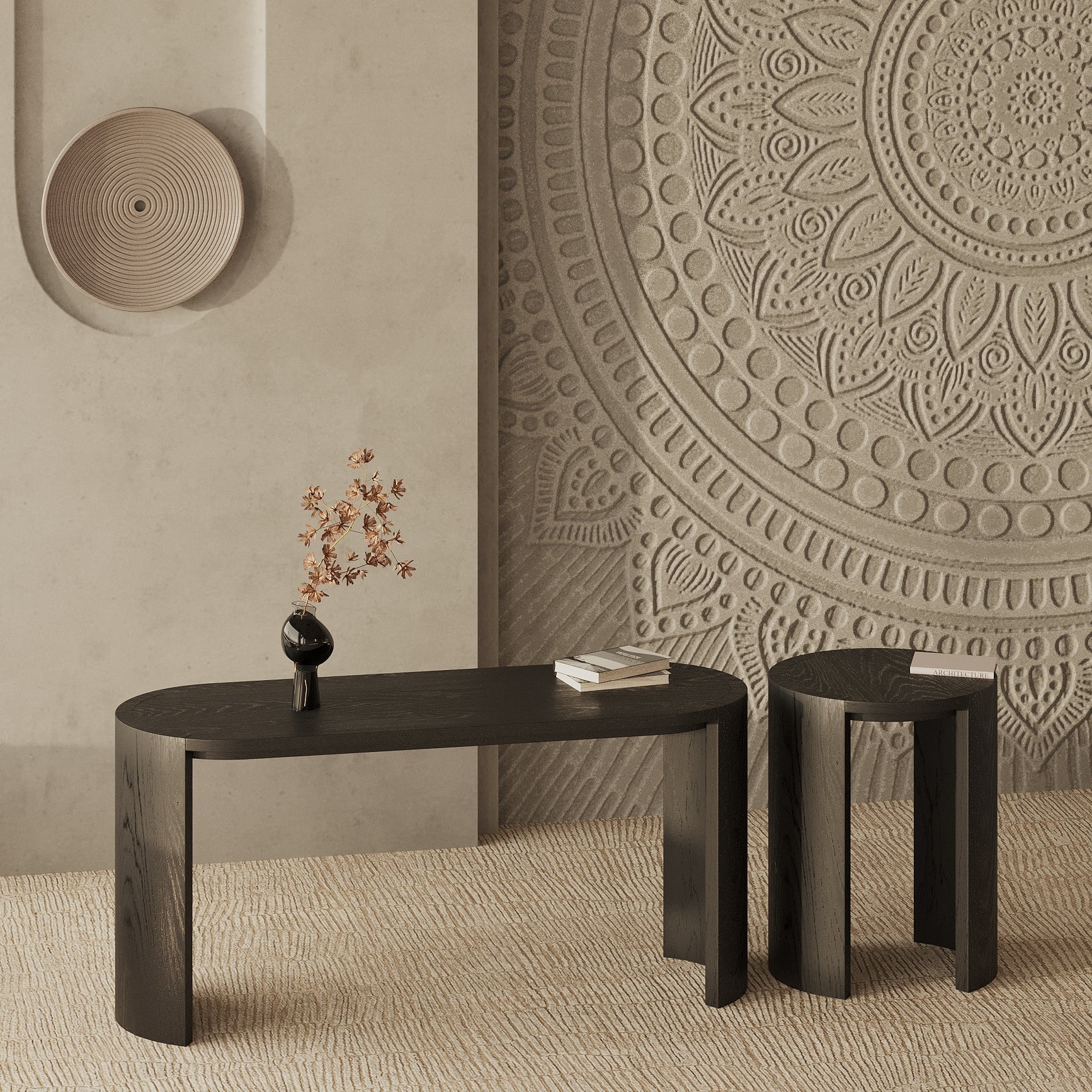 طاولة قهوة سيندي / 95 × 35 سم