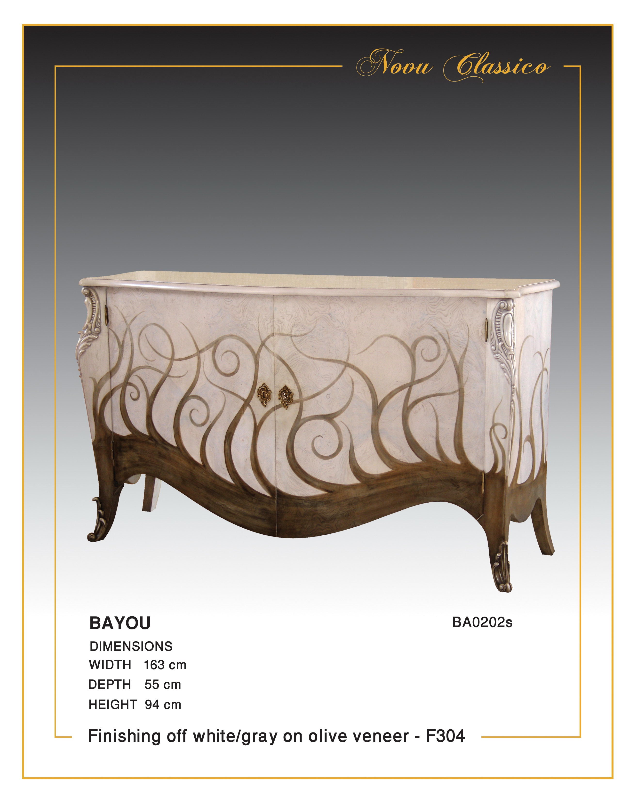 Bayou Classical Credenza / Sideboard