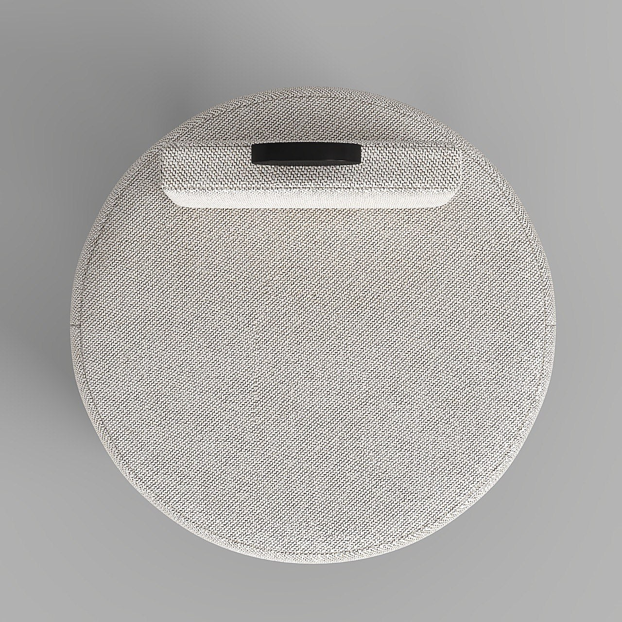 Beco Armchair  / White Jacquard Fabric