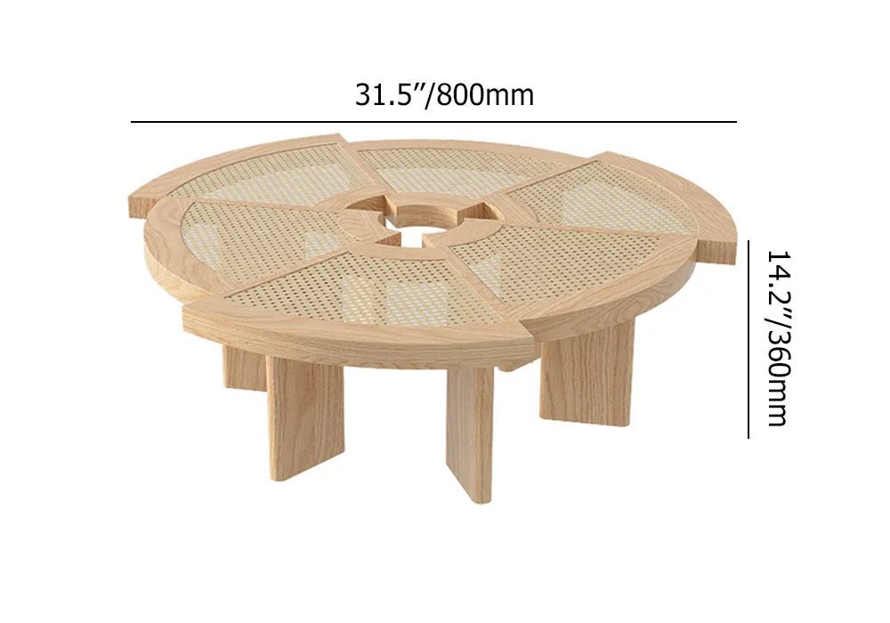 طاولة قهوة بينيت / 80 × 80 سم