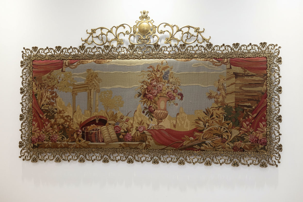 Queen's Scarf Wall Tapestry – The Pinnacle of Sovereign Elegance