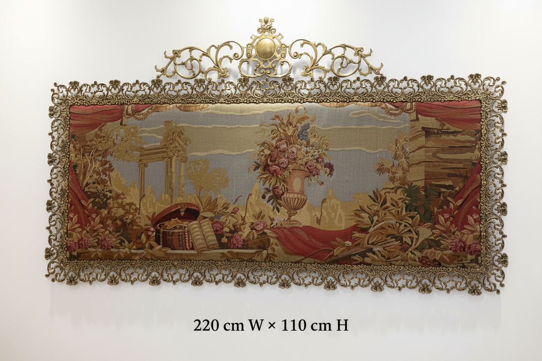 Queen's Scarf Wall Tapestry – The Pinnacle of Sovereign Elegance