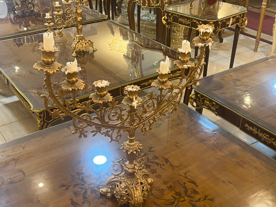 Imperial 7-Lite Solid Brass Candelabra