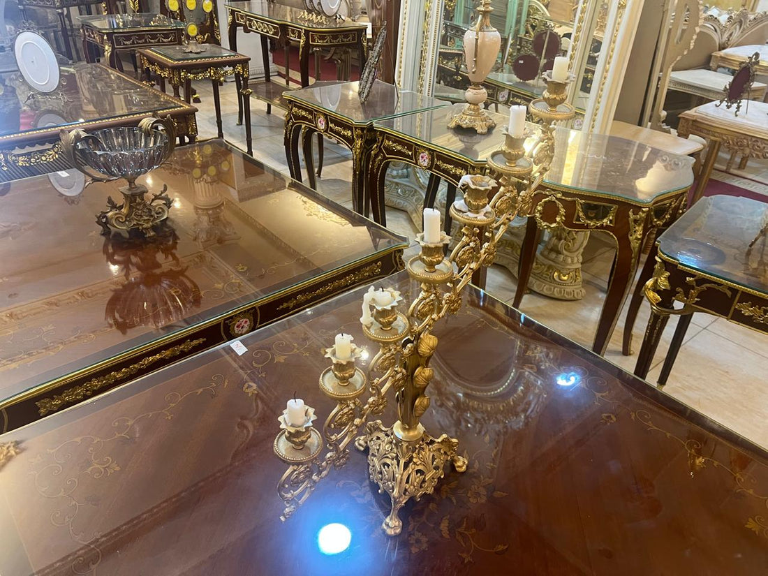 Imperial 7-Lite Solid Brass Candelabra