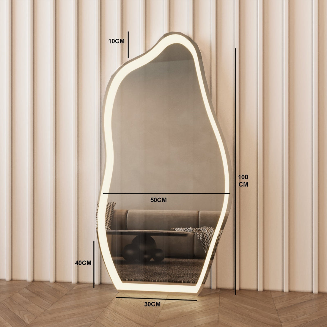 Cecelia Mirror / 50 X 100 CM