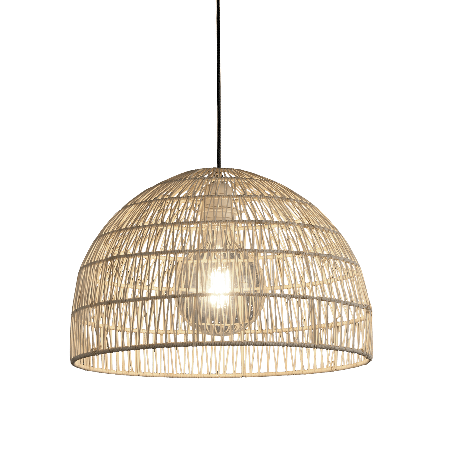 Ceiling Lamp Evens / Rattan Wood