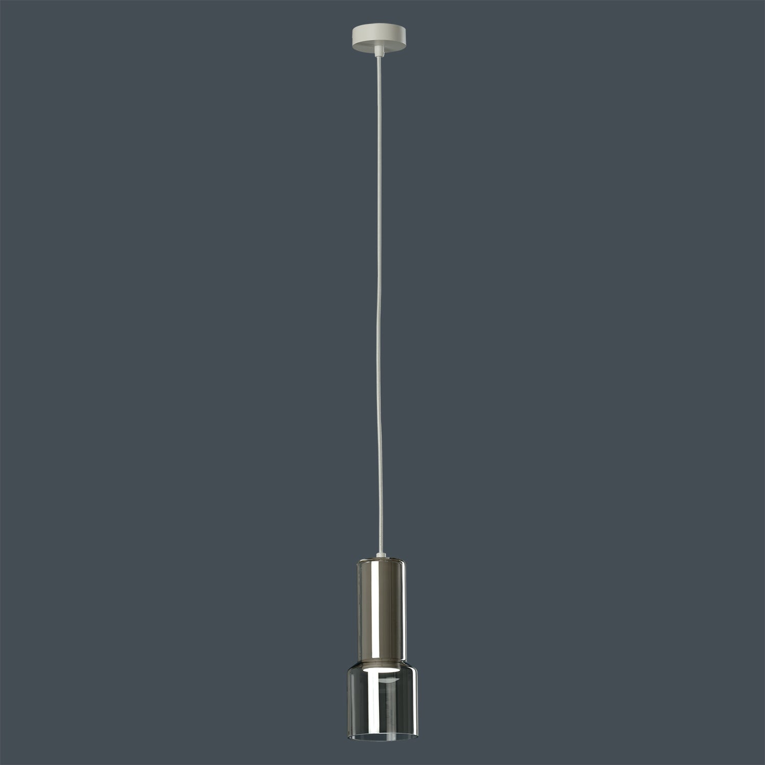 Ceiling Lamp Inda / Metal & Glass