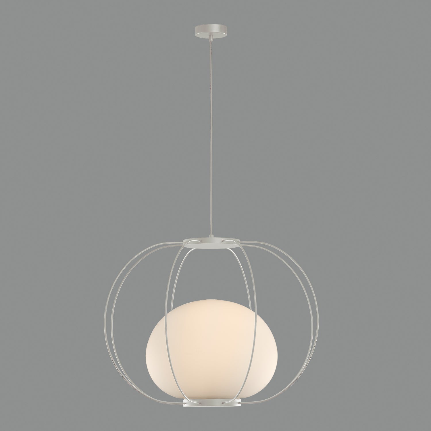 Ceiling Lamp Marina / Opal Glass & Metal