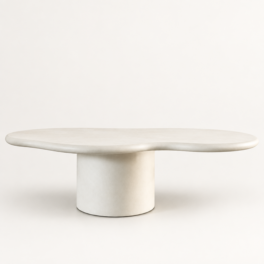 Clean-background coffee table view 3