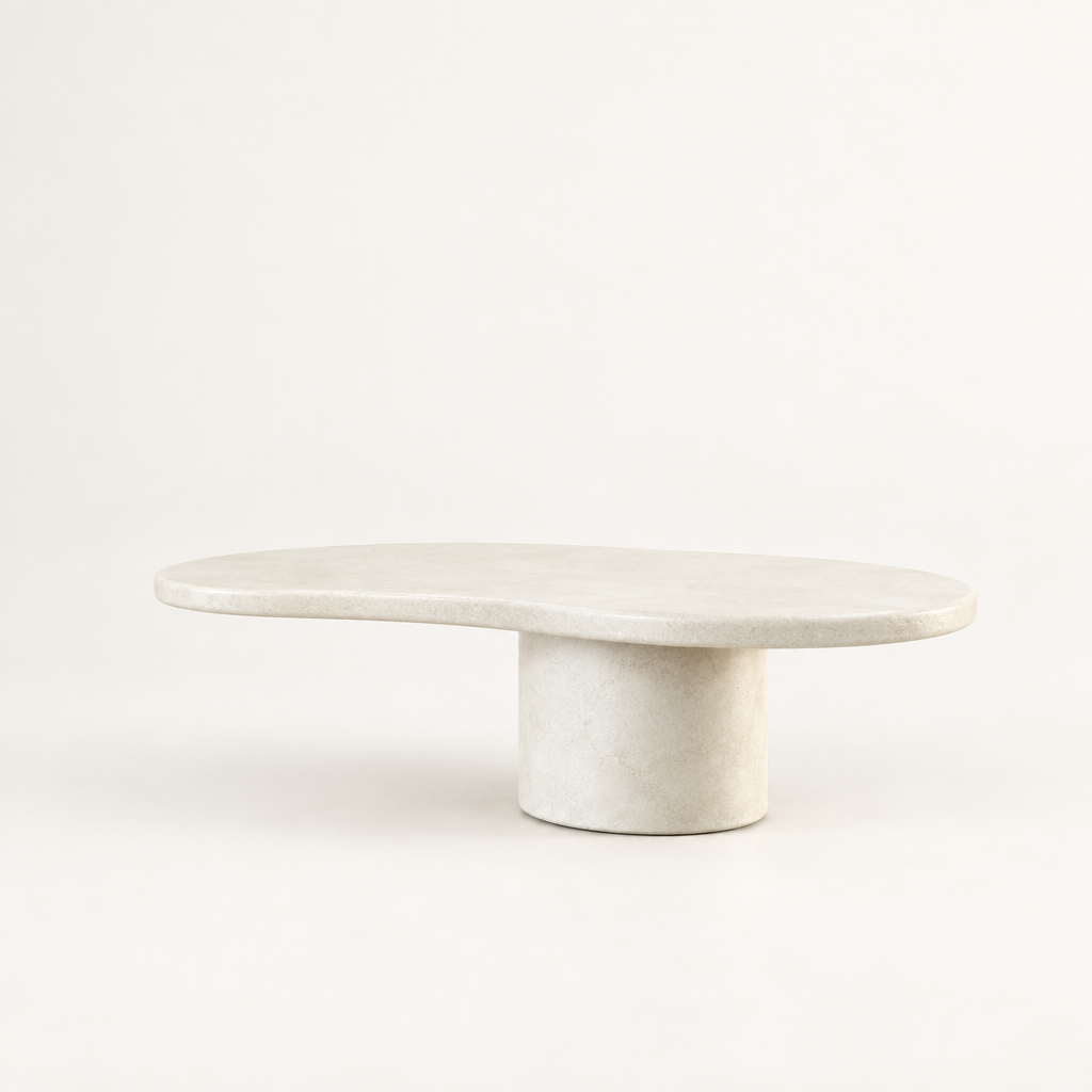 Clean-background coffee table view 5