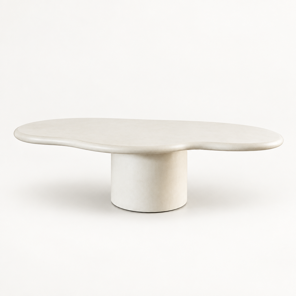 Clean-background coffee table view 6