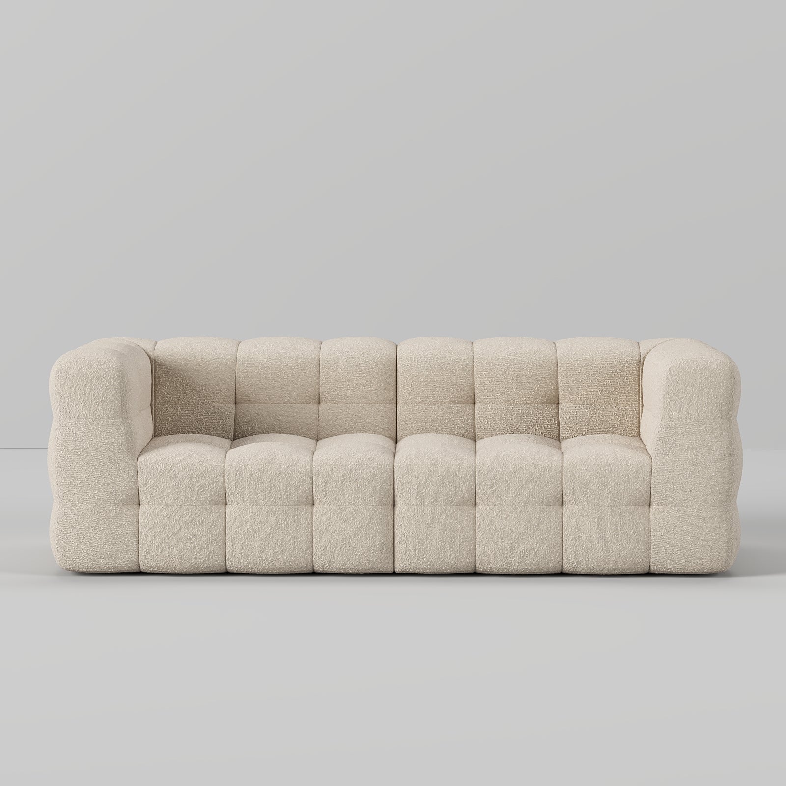 COCO Tufted Sofa 2S / Beige Boucle