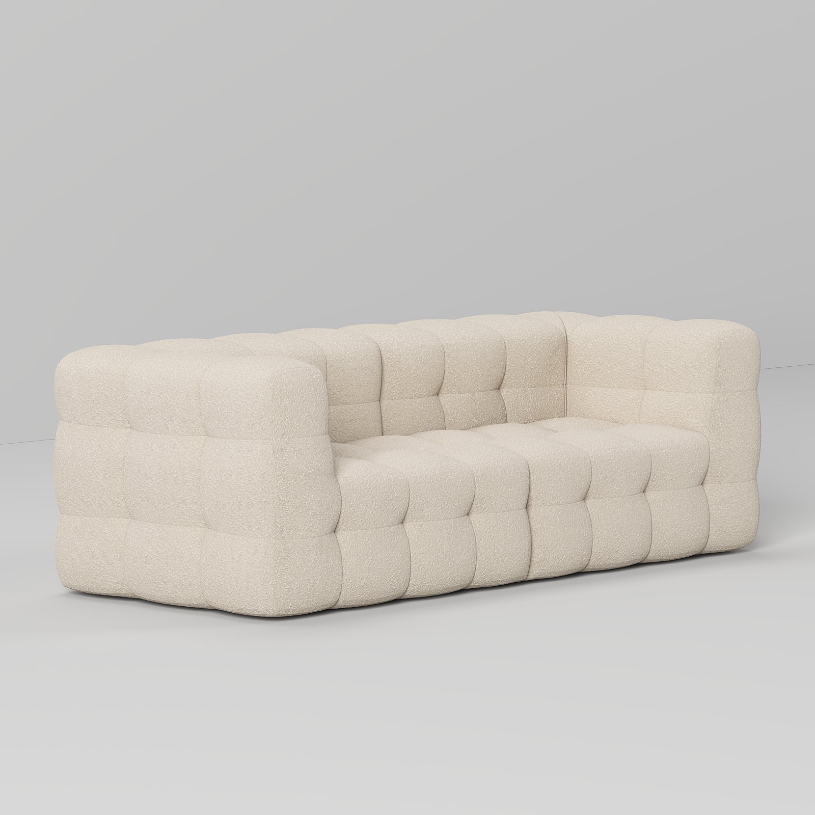 COCO Tufted Sofa 2S / Beige Boucle