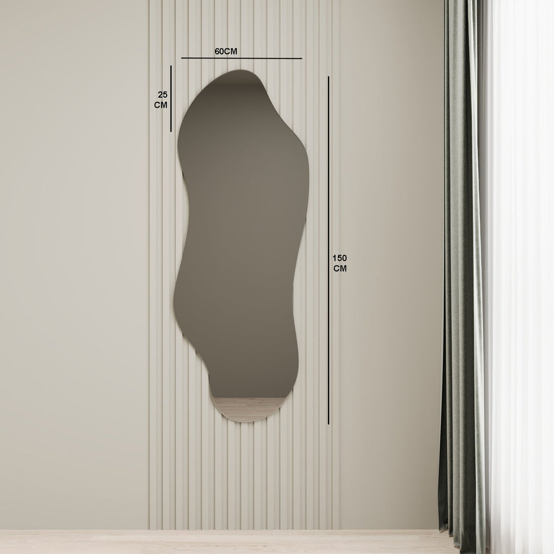 مرآة كوهو / 60 × 150 سم