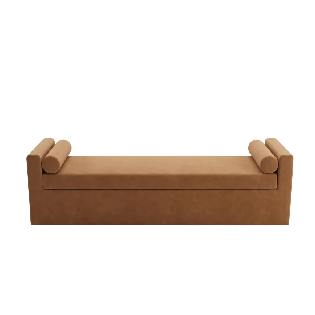 Connie bench front view
