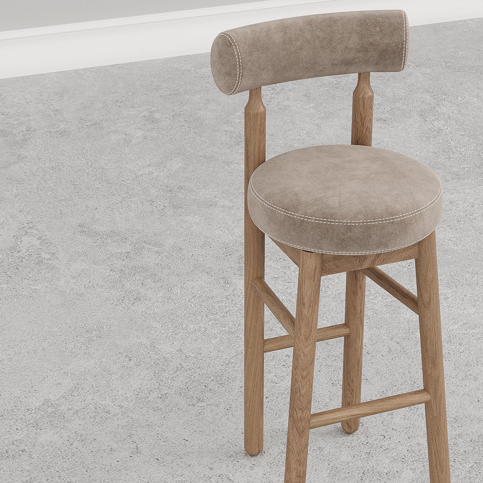 Rohan Bar Stool / 43 x 105 CM