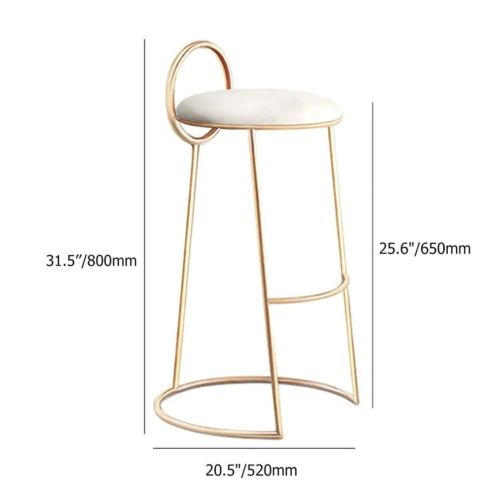 Della Bar Stool / Non Fade Gold