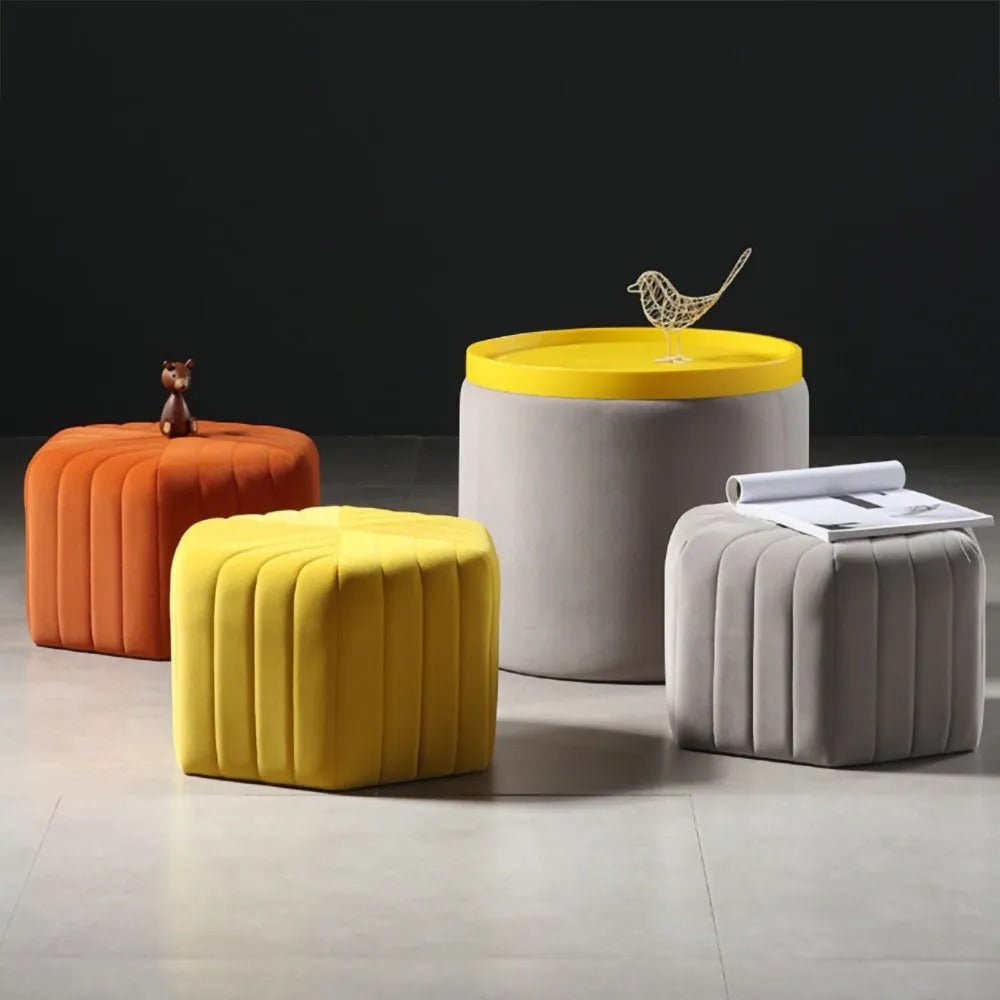 Derby Pouf / Velvet