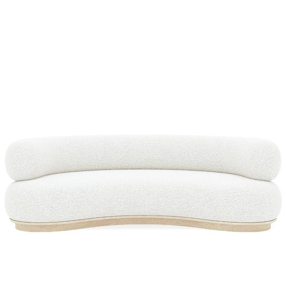 Dreamy Sofa 3S / White Boucle