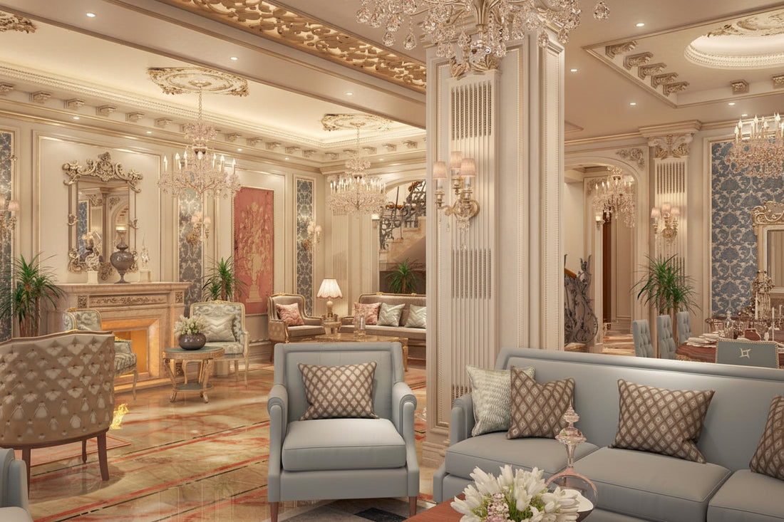 Project: Design, Furnishing &amp; Interior Decoration of a Luxury Villa – Egypt