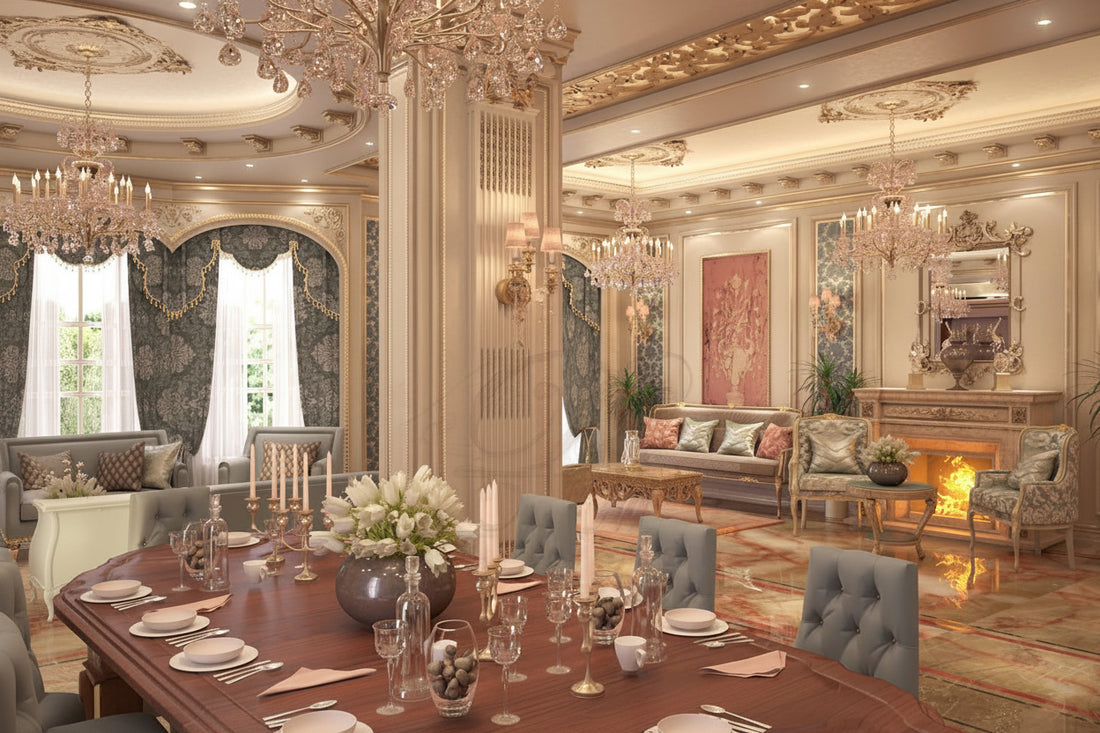 Project: Design, Furnishing &amp; Interior Decoration of a Luxury Villa – Egypt