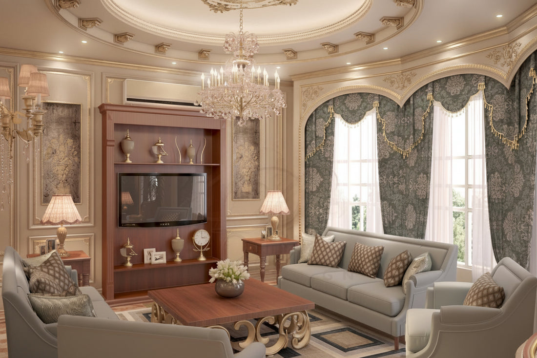 Project: Design, Furnishing &amp; Interior Decoration of a Luxury Villa – Egypt
