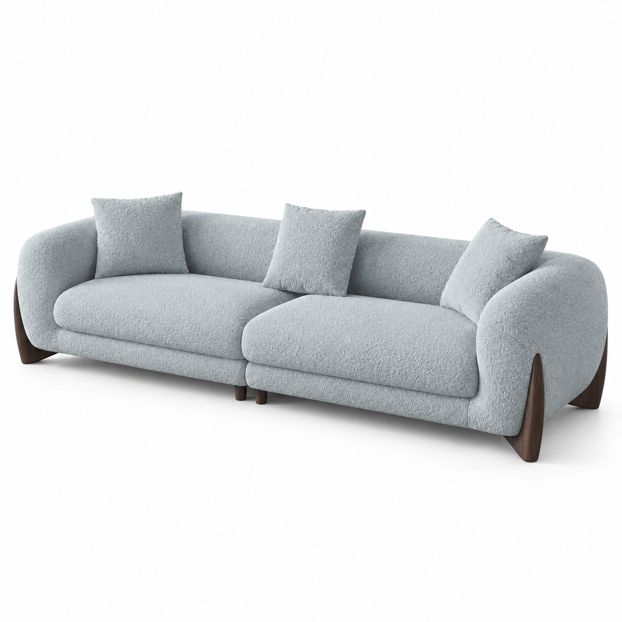 Oria Wood-Base Sofa