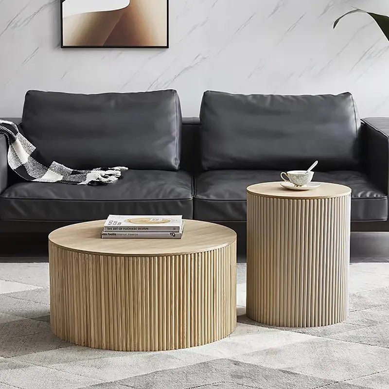 Fabian Coffee Table Set / Ash wood