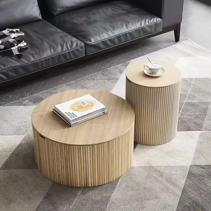 Fabian Coffee Table Set / Ash wood