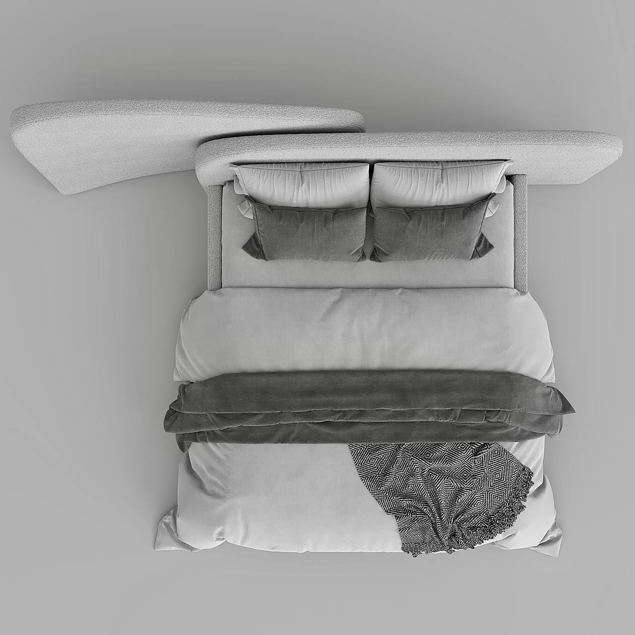 Fenno Bed / 300 x 200 CM