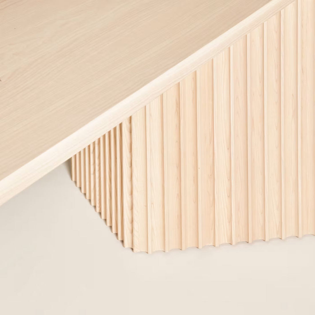Avelin Natural Wood Dining Table