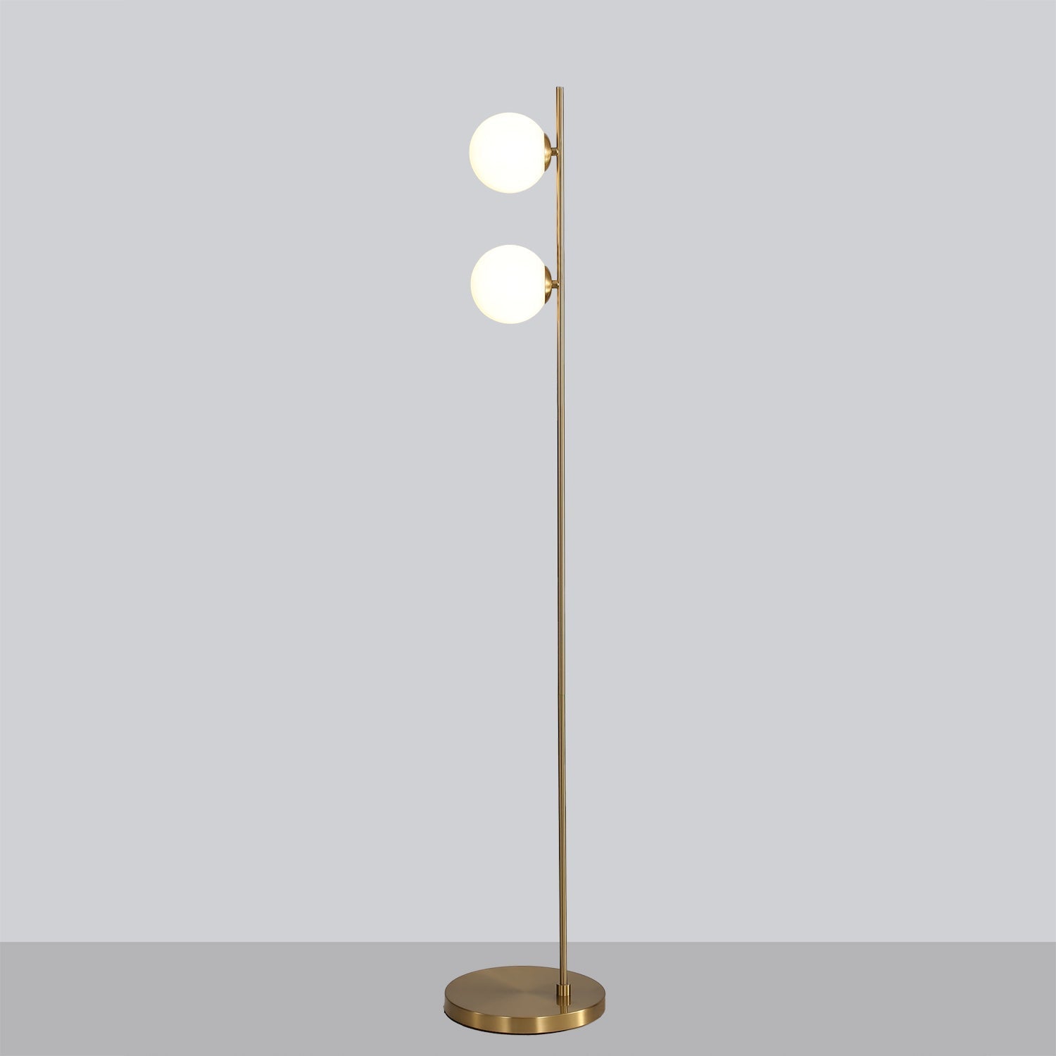 Floor Lamp Doris / Glass & Metal