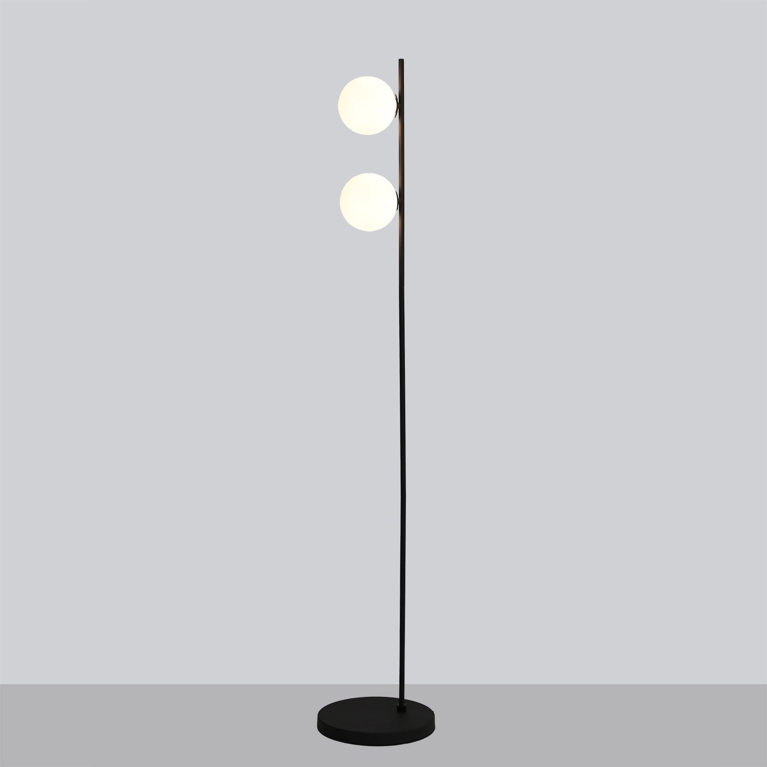 Floor Lamp Doris / Glass & Metal