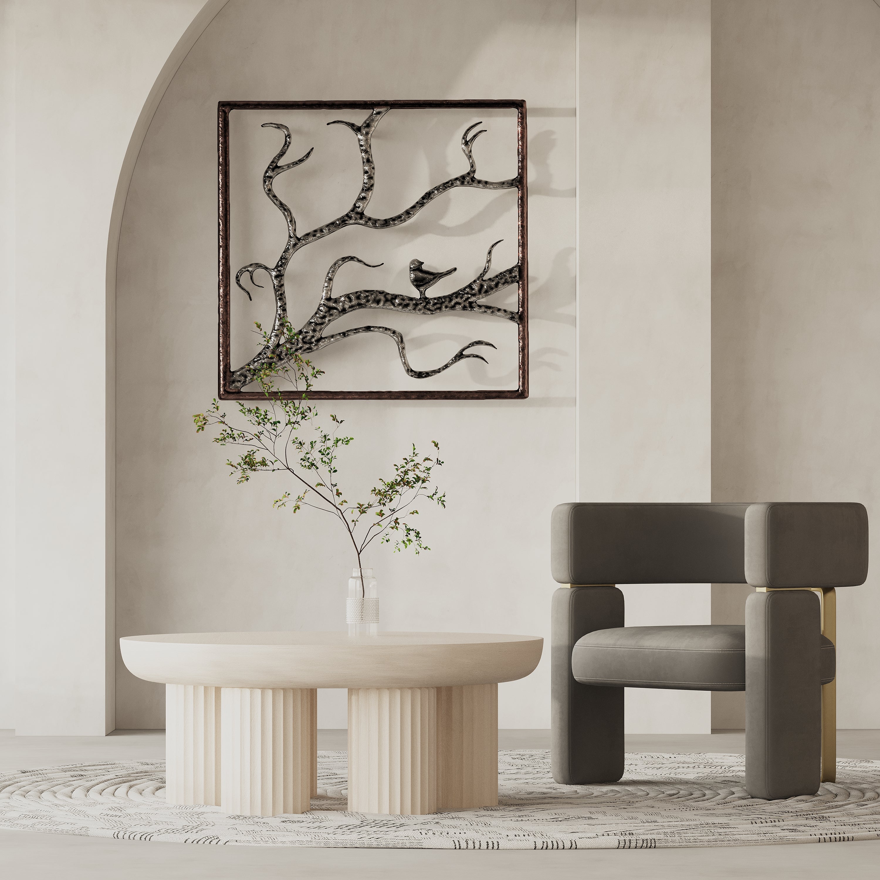 طاولة قهوة لويس / 95 × 40 سم