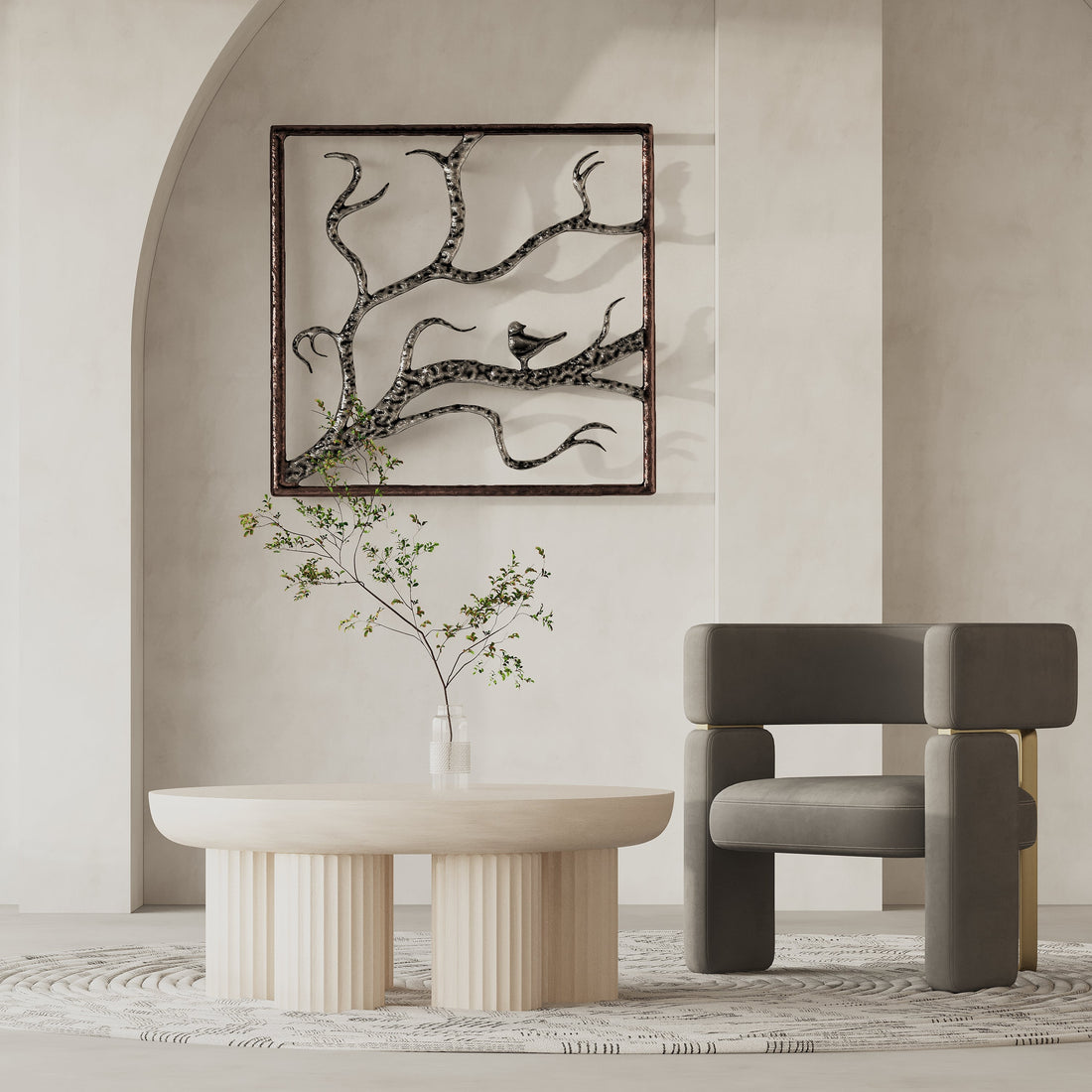 طاولة قهوة لويس / 95 × 40 سم