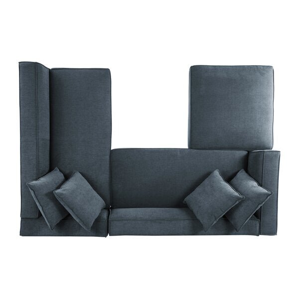 Gian V2 Modular Sectional / 251 W x 85 D CM Jade Upholstery