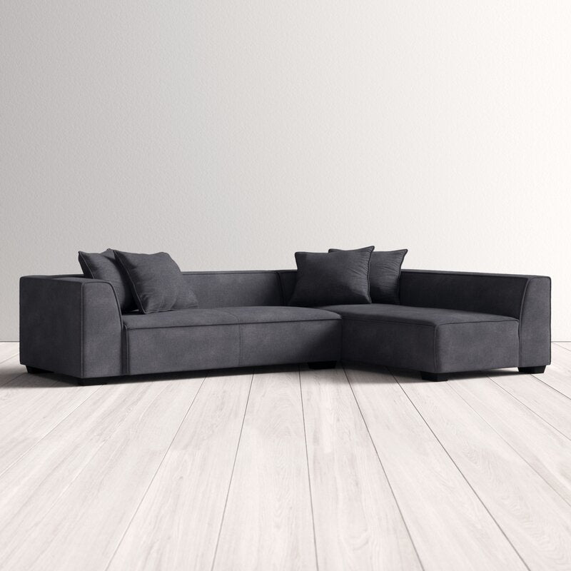 Gian V2 Modular Sectional / 251 W x 85 D CM Jade Upholstery