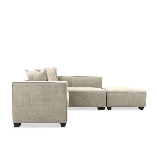 Gian V2 Modular Sectional / 251 W x 85 D CM Jade Upholstery