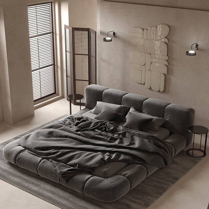 Haruki Japanese Platform Bed / Premium Linen