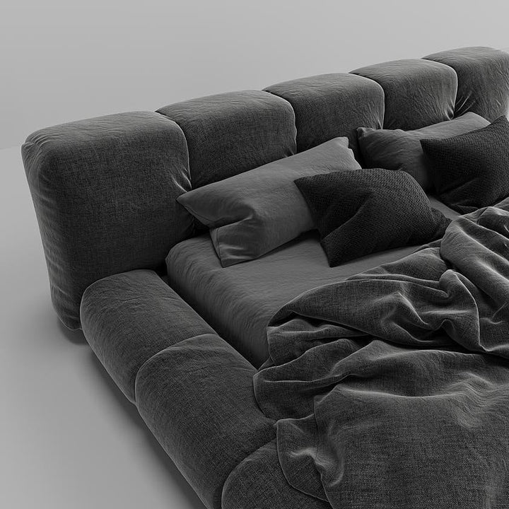 Haruki Japanese Platform Bed / Premium Linen