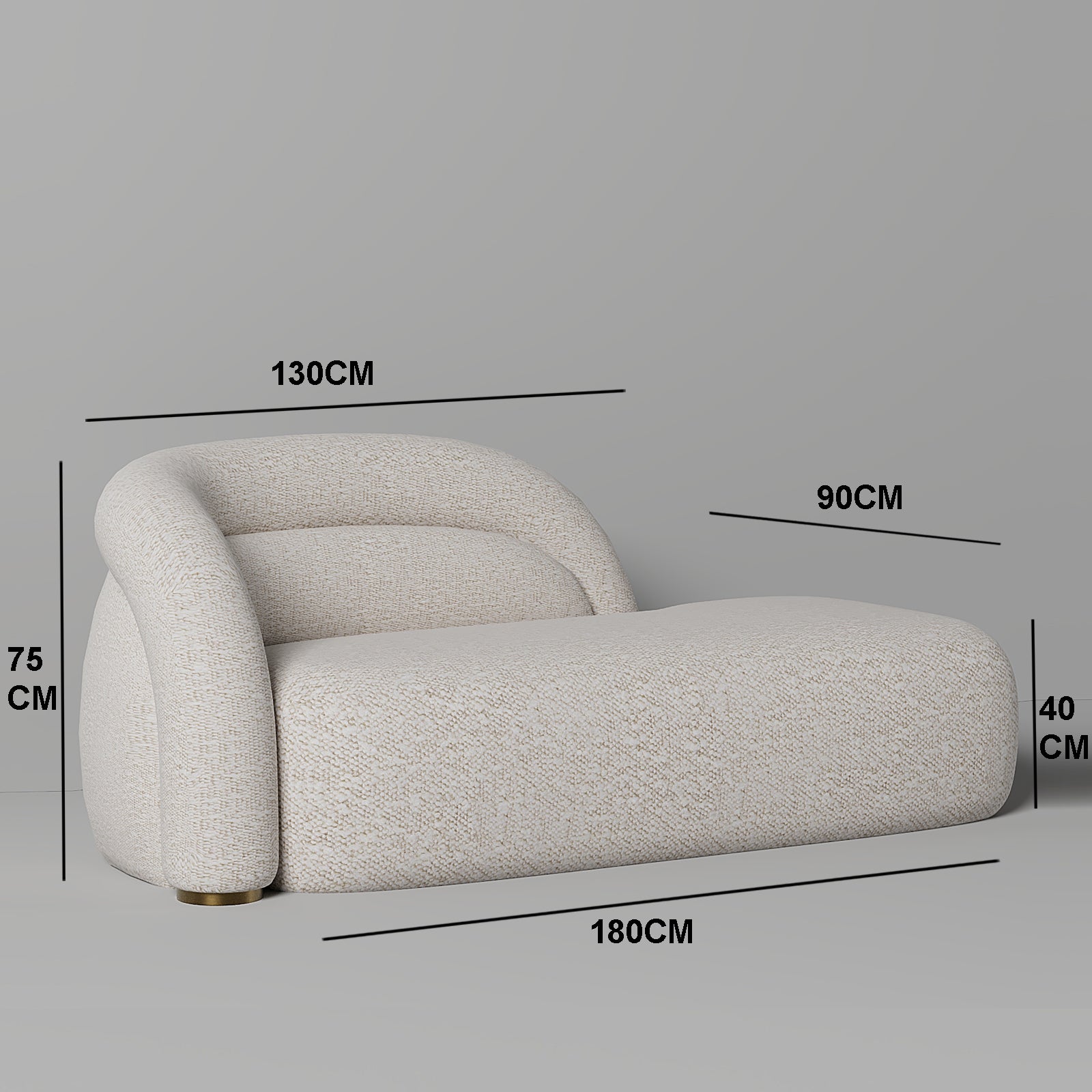 Havana Sofa 2S / Off-White Boucle