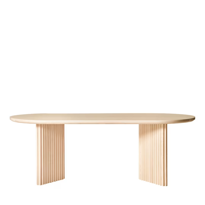 Avelin Natural Wood Dining Table