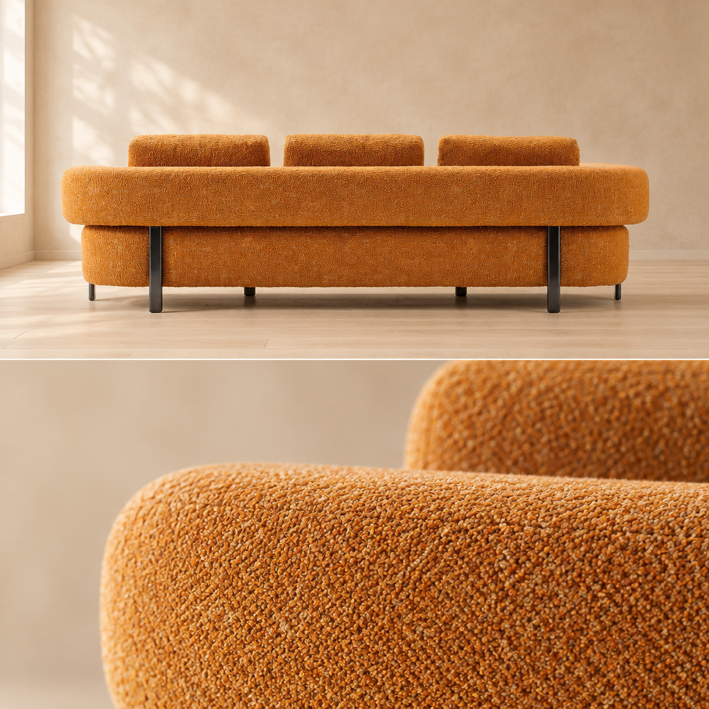 Elara sofa rear view
