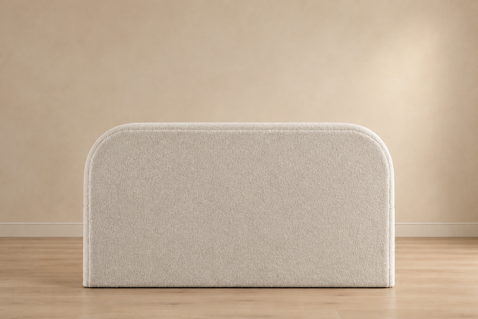 Portofino upholstered headboard rear view