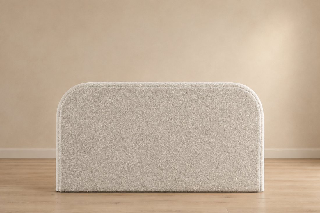 Portofino upholstered headboard rear view