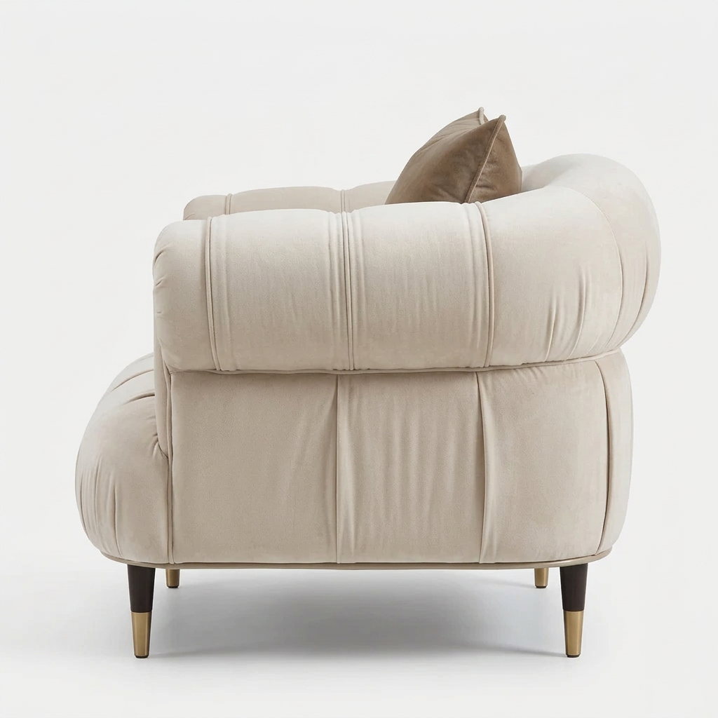 Roswick armchair reconstructed right-side view