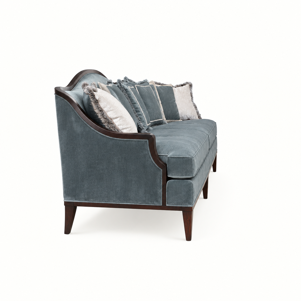 AI-created side view of Monaco Classic Sofa